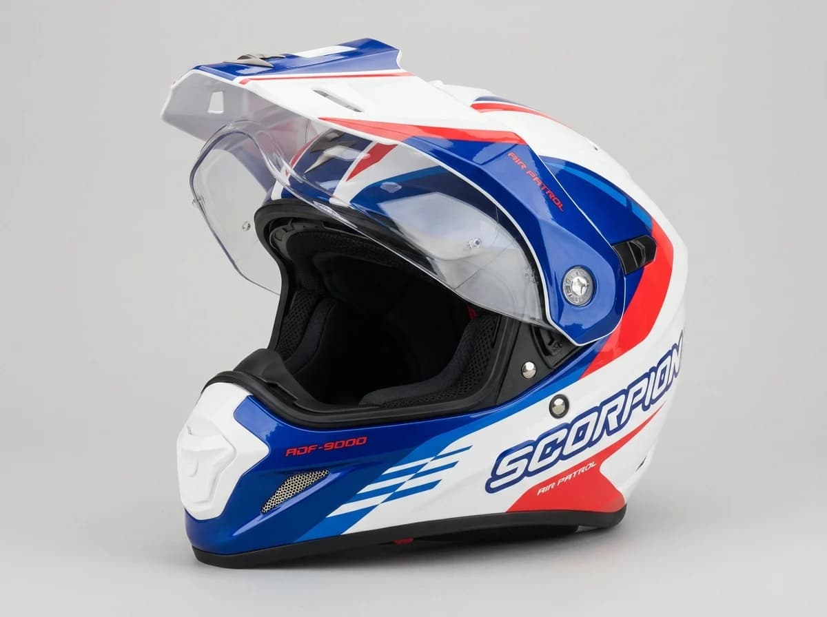 Scorpion ADF-9000 Air Patrol (white/blue/red)